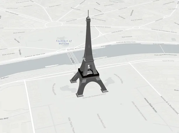 Eiffel Tower plugin demo