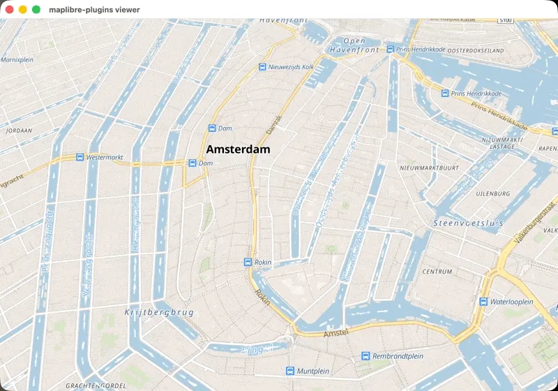 Flow direction plugin demo