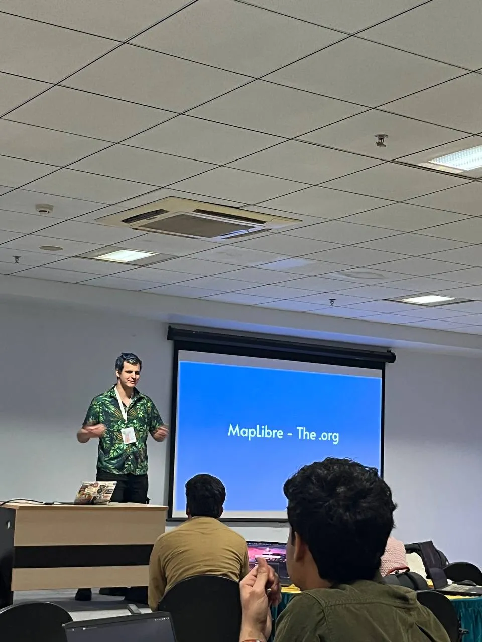 Frank's workshop at FOSS4G Asia