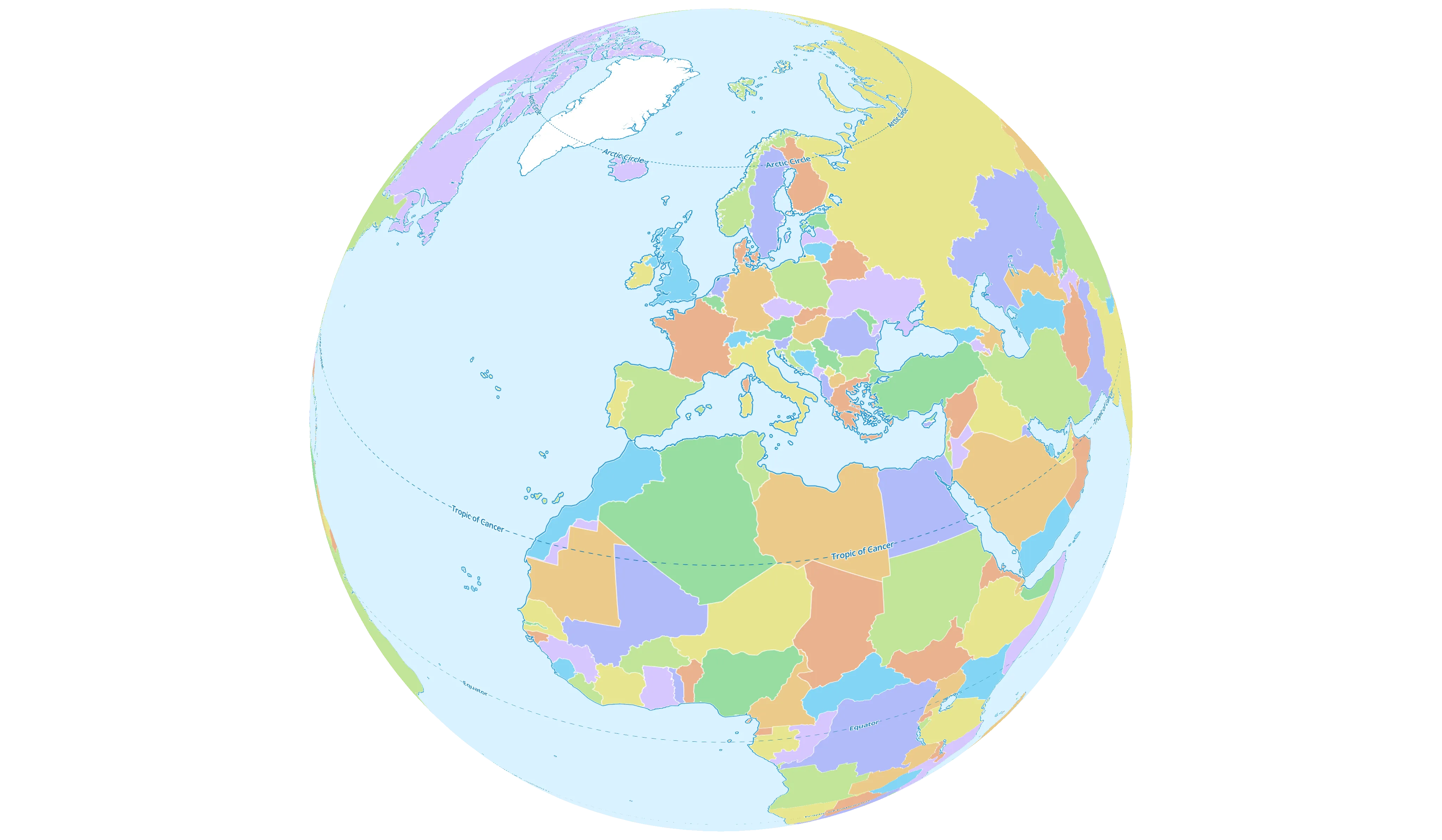 MapLibre Tile demo site showing vector tiles and map styles