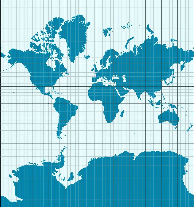 Non-Mercator Projection