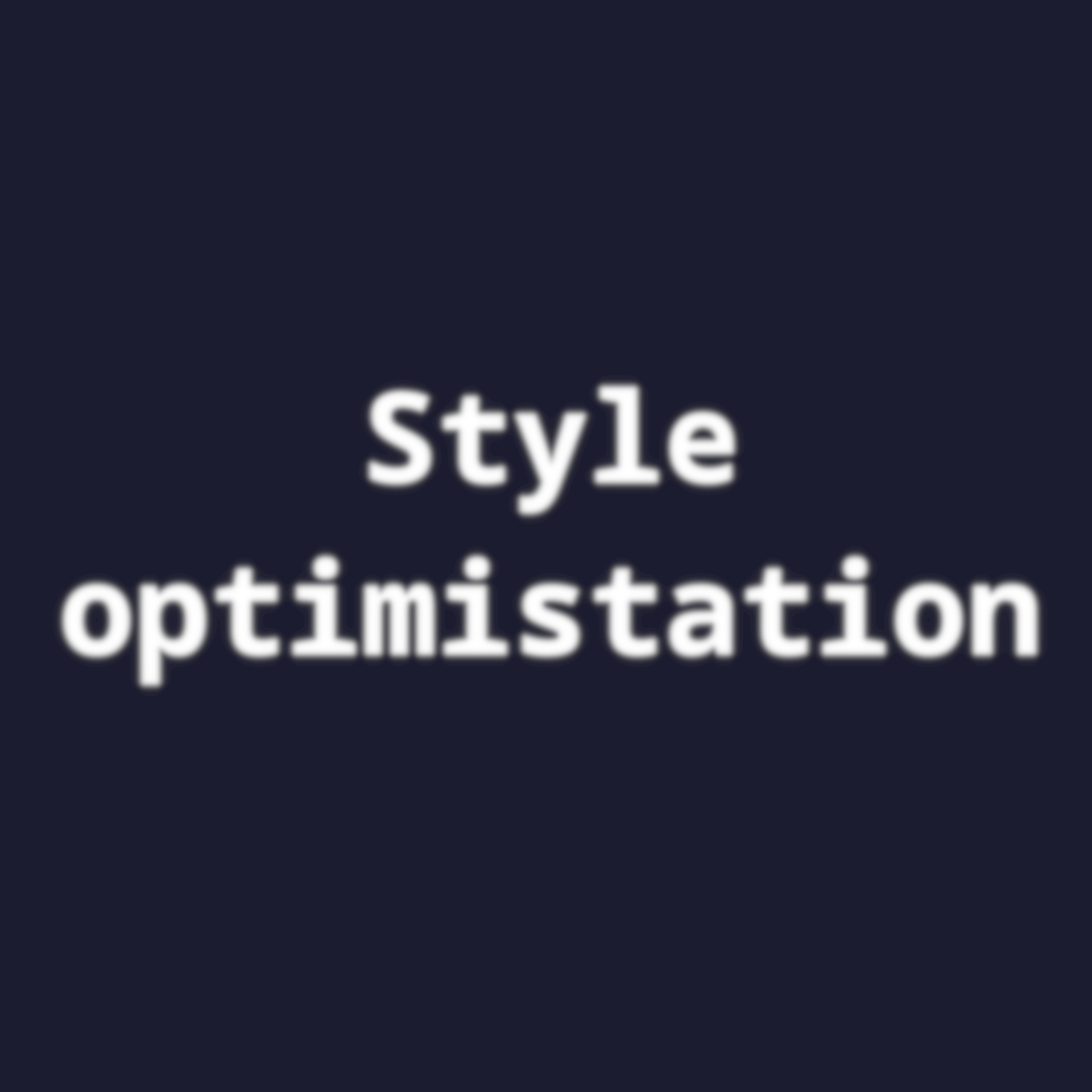 Advanced Style-Data Cooptimization
