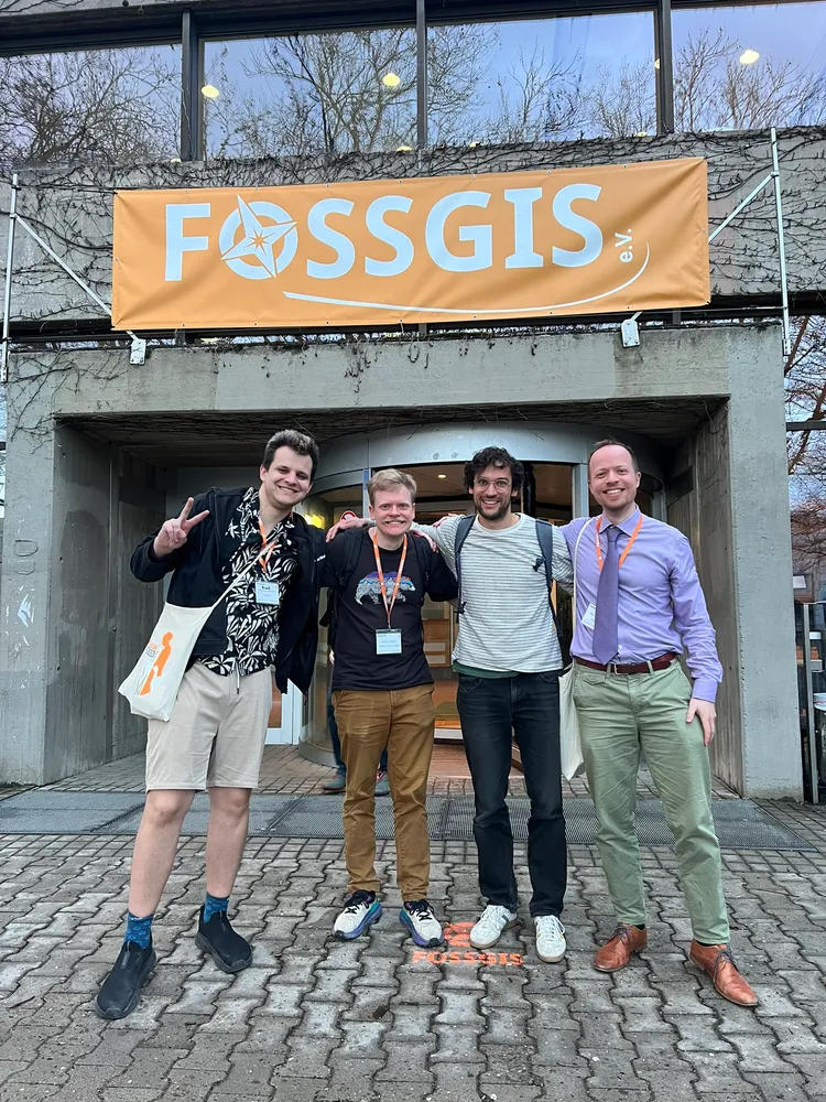 The MapLibre representation at FOSSGIS.