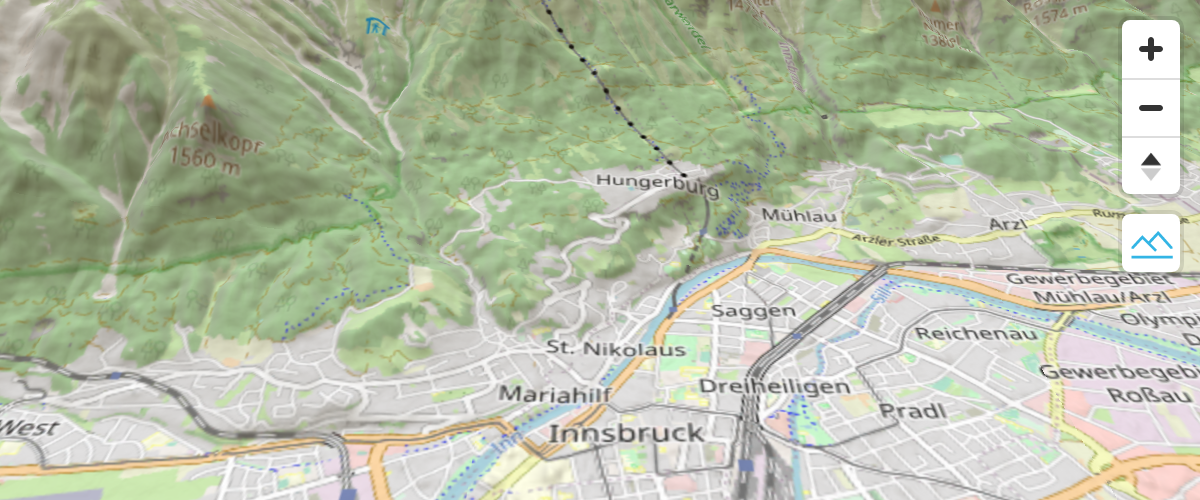 Go beyond hillshade and show elevation in actual 3D.