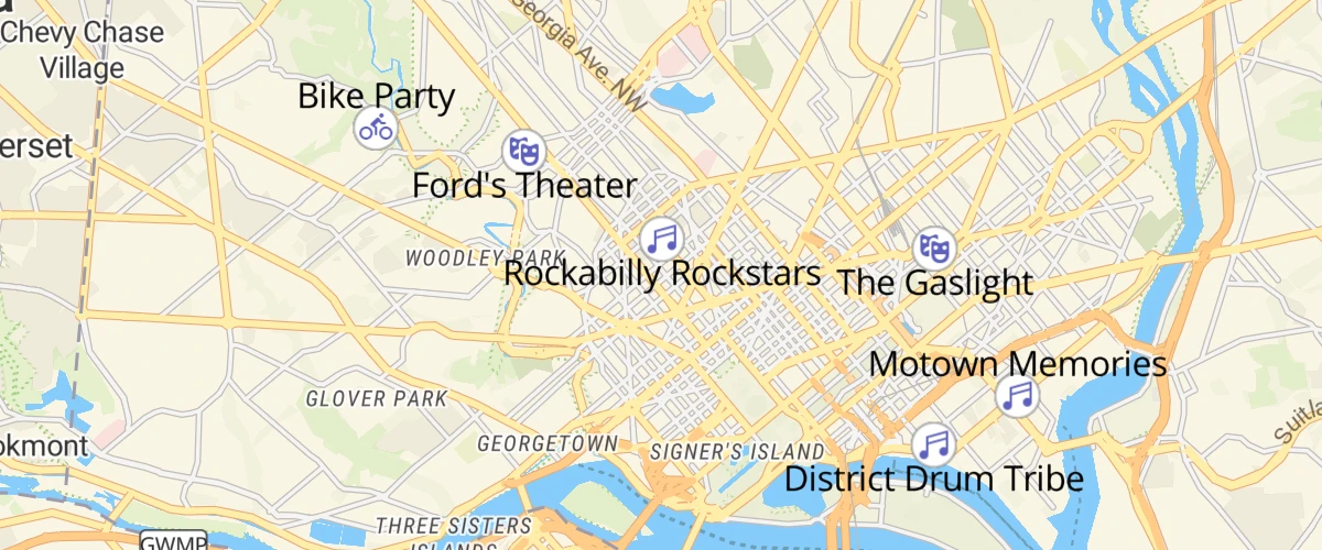 Use text-variable-anchor to allow high priority labels to shift position to stay on the map.