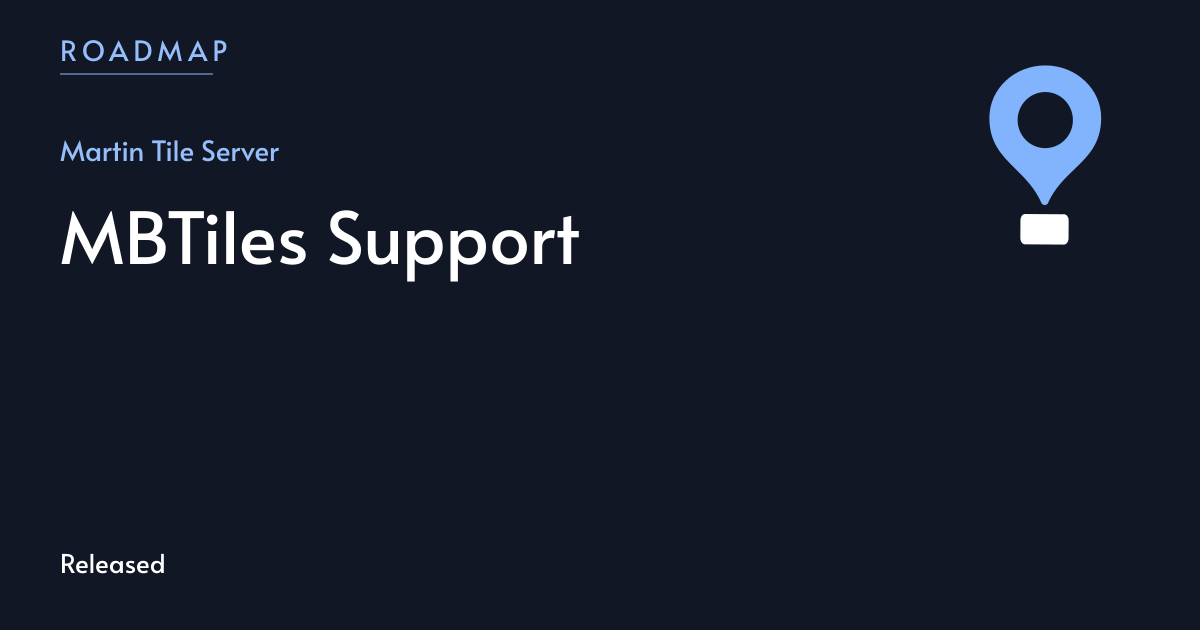 MBTiles Support | MapLibre